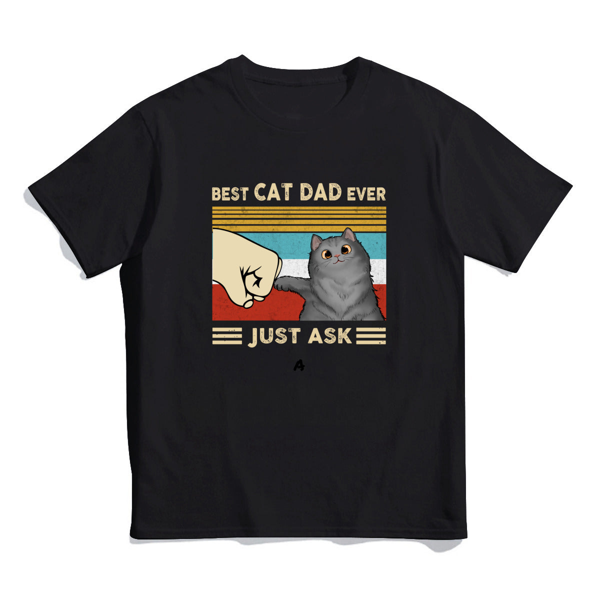 The Best Cat Dad/Mom - Personalized Unisex T-Shirt