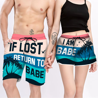 Couple Matching - Return To Babe - Shorts